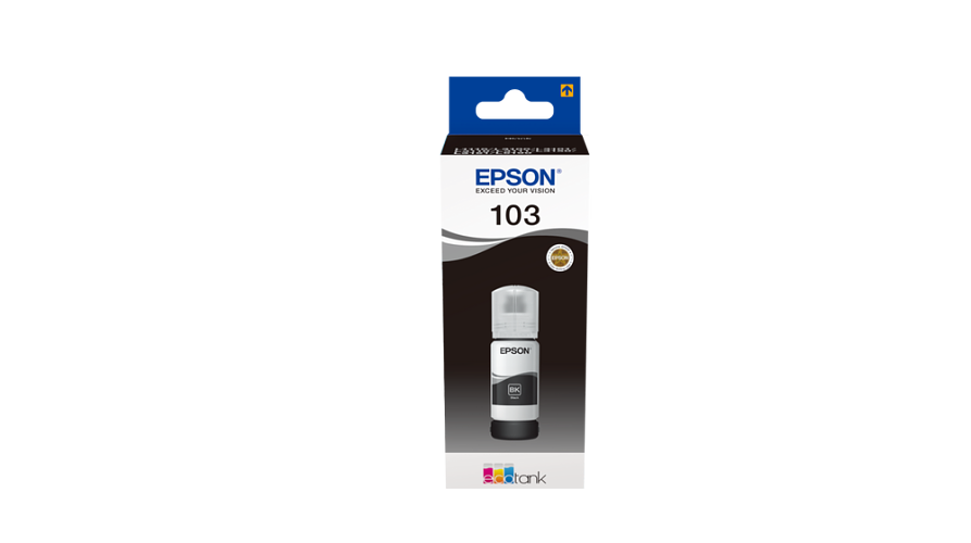Epson 103 Black Ink 65ml for L3110/L3150 Series – C13T00S14A