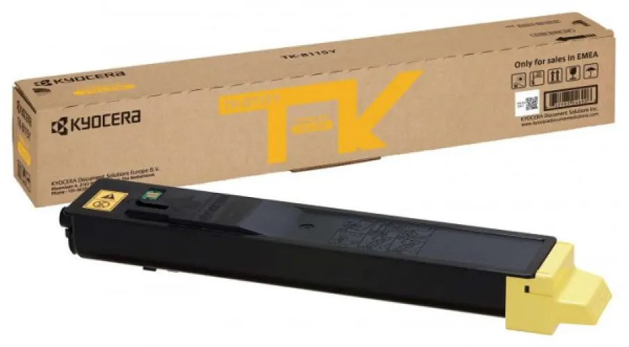 KYOCERA TK-8115Y YELLOW ORIGINAL TONER- 1T02P3ANL0
