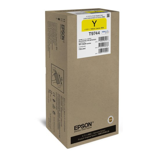 Epson T9744 Yellow XXL Ink Cartridge for WF-C869R Series