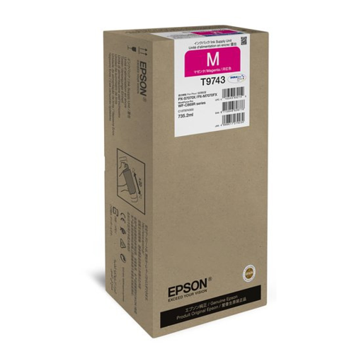 Epson T9743 Magenta XXL Ink Cartridge for WF-C869R Series