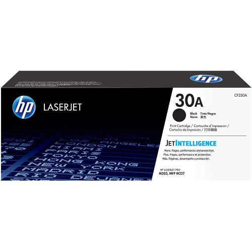 HP 30A Black Original LaserJet Toner Cartridge - CF230A