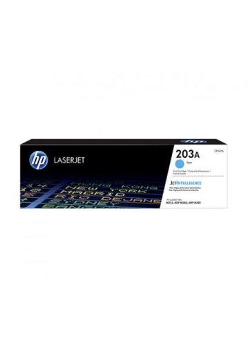 HP 203A Cyan Original LaserJet Toner Cartridge - CF541A