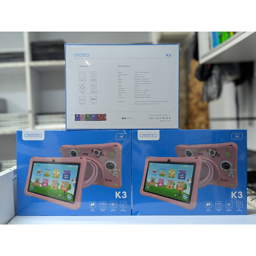 Oteeto K3 7” Tablet 4GB RAM 128GB Storage, Wi-Fi Only