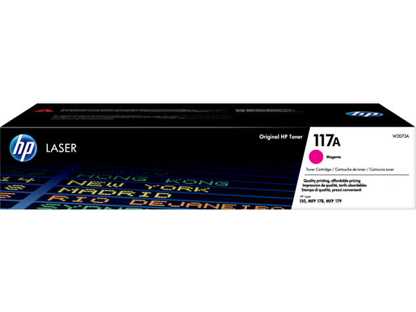 HP 117A Magenta original laser toner cartridge - W2073A