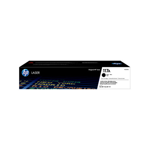 HP 117A Black original laser toner cartridge - W2070A