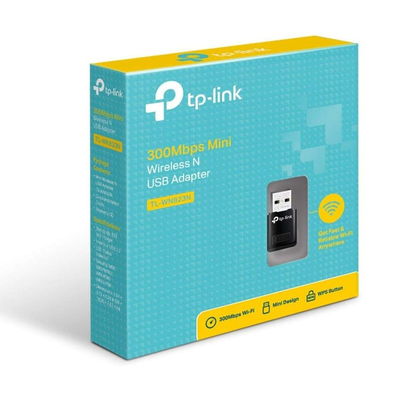 TP-Link TL-WN823N Wireless-N300 Mini USB Adapter