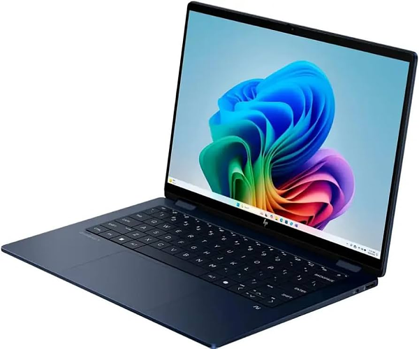 Hp OmniBook Ultra Flip Intel Core Ultra 7 256V,16 GB LPDDR5x-8533 MT/s,1TB PCIe Gen4 NVMe M.2 SSD,PORTS: 2 Thunderbolt 4 with USB Type-C, 1 headphone / microphone combo, 1 USB Type-C Eclipse gray