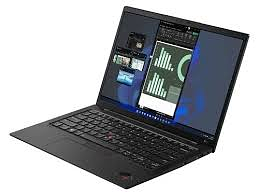 Lenovo Thinkpad X1 Carbon Gen 10,Intel Core i7-1260P,16GB RAM Soldered LPDDR5-5200,512GB SSD M.2 2280 PCIe 4.0x4  NVMe Opal 2.0,14" WUXGA,PORTS :1 USB 3.2 Gen 1,1 USB 3.2 Gen 12Thunderbolt 4 / USB4 40Gbps 1x HDMI 2.1, up to 4K/60Hz 1x Headphone / microphone combo,Deep Black.
