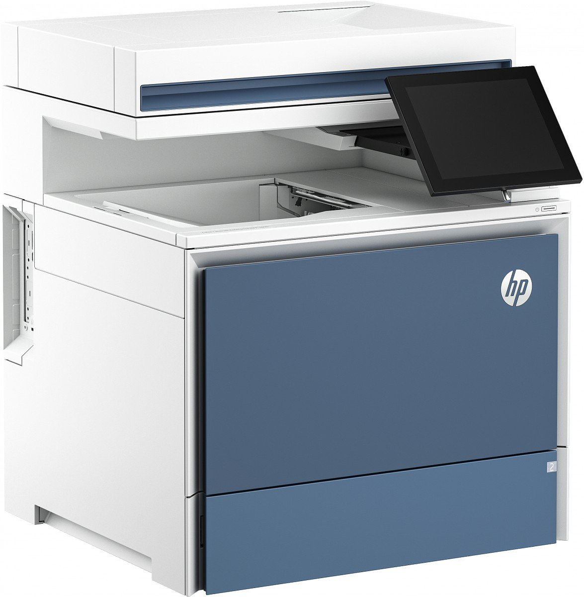HP Color LaserJet Enterprise MFP 5800dn, print copy scan optional fax function is available print up to 45ppm.