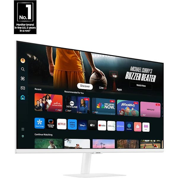 SAMSUNG SMART MONITOR M7 32" M70D Smart Screen for Multi Device Experience.