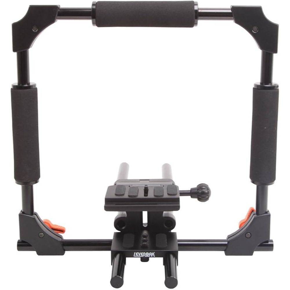 evenoak SK-C01 Expandable Video Cage stabilization Rig Steadycam Stabilizer for DSLR Cameras and Camcorders